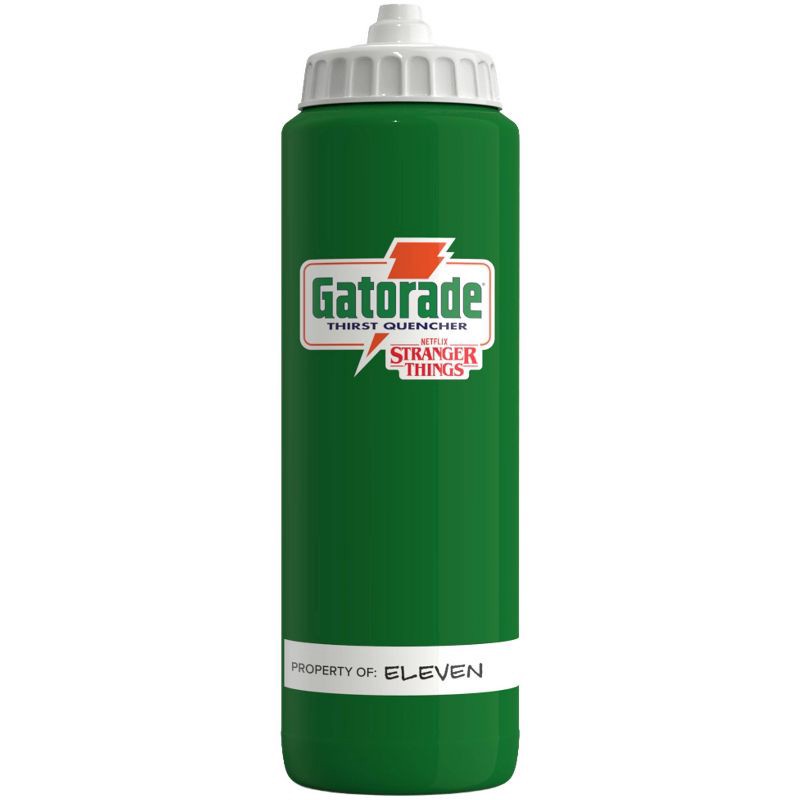 slide 1 of 3, Gatorade 32oz Squeeze Bottle Stranger Things - Green, 32 oz