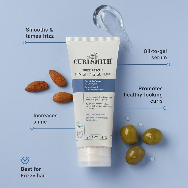 slide 2 of 6, CURLSMITH Frizz Rescue Finishing Serum Standard Size - Ulta Beauty, 1 ct