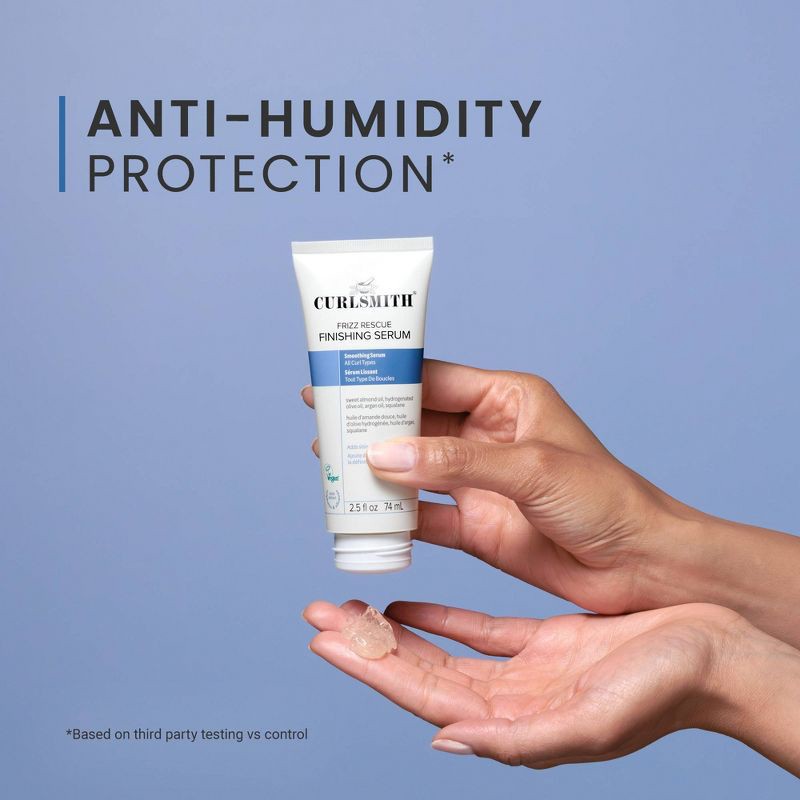 slide 5 of 6, CURLSMITH Frizz Rescue Finishing Serum Standard Size - Ulta Beauty, 1 ct