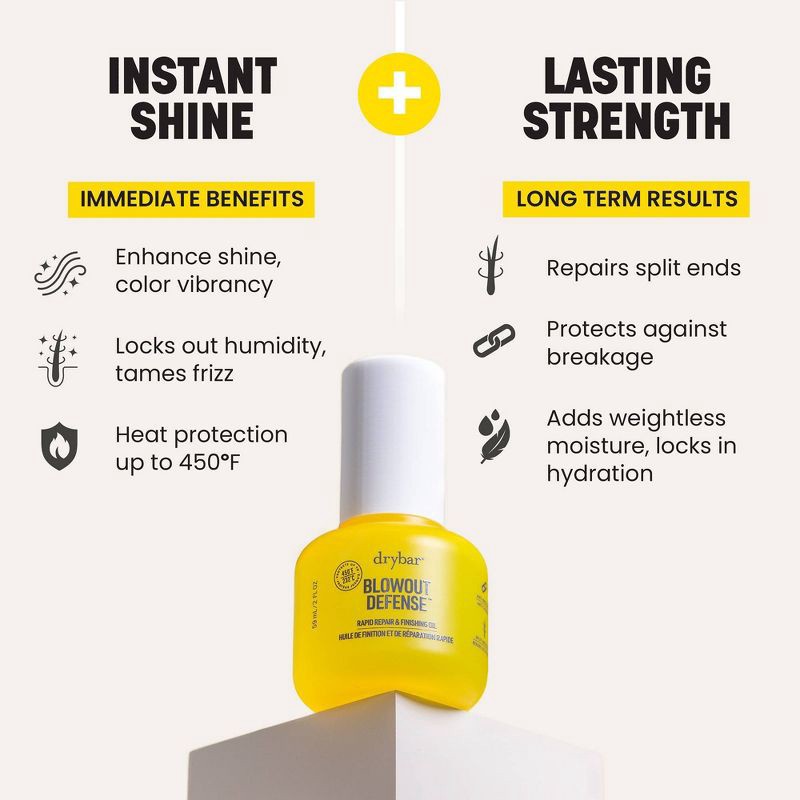 slide 3 of 8, Drybar Blowout Defense Rapid Repair & Finish Oil - Ulta Beauty, 1 ct
