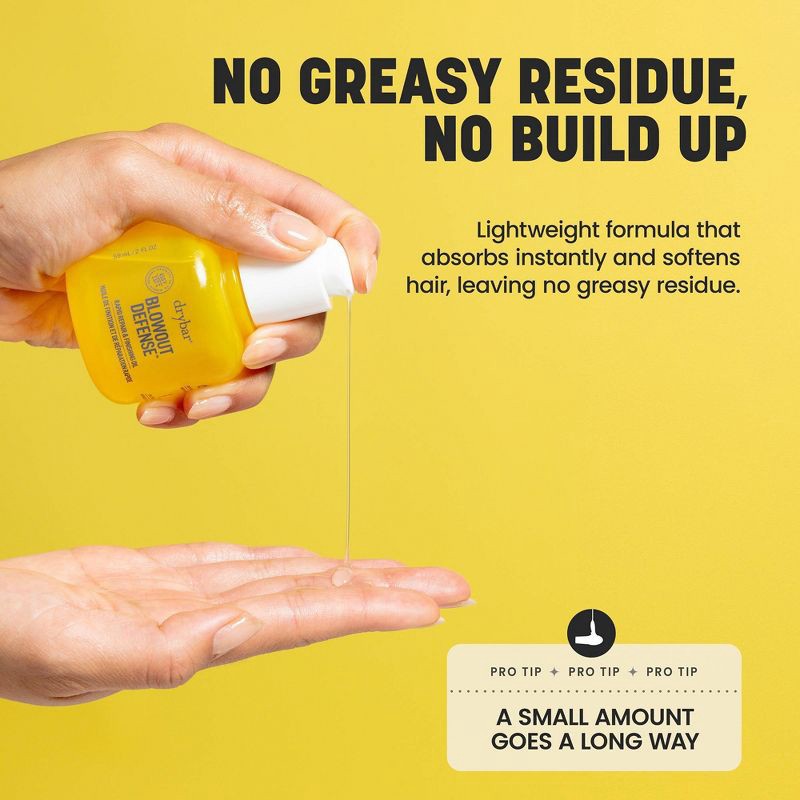 slide 6 of 8, Drybar Blowout Defense Rapid Repair & Finish Oil - Ulta Beauty, 1 ct