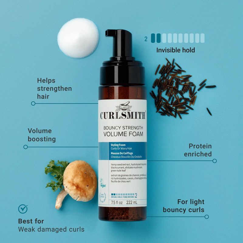 slide 2 of 6, CURLSMITH Bouncy Strength Volume Foam Standard Size - Ulta Beauty, 1 ct