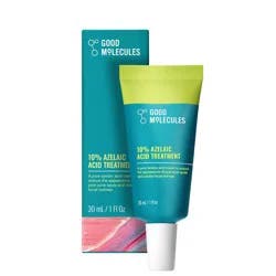 Good Molecules 10% Azelaic Acid Face Treatment - 30ml: Skin Tone Improvement, Unscented, Liquid Form