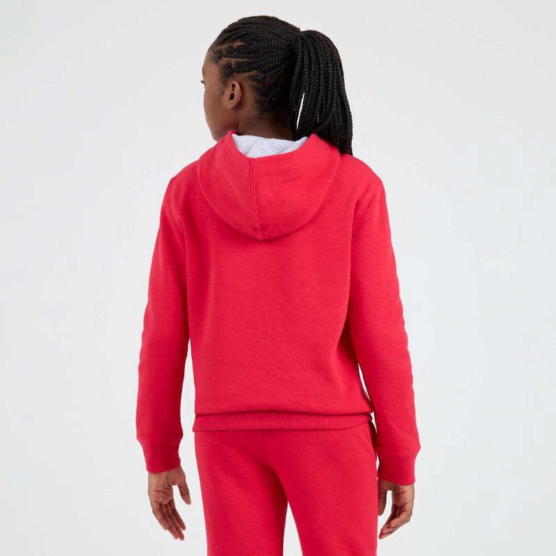 slide 5 of 8, Champion Boys' Fleece Hoodie - Red L, 1 ct