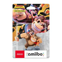 Nintendo amiibo Donkey Kong Bananza Donkey Kong and Pauline Figure