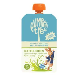 Peter Rabbit Organics Pumpkin Tree Organic Playfuel Multi-Vitamins Gleeful Green Pouch - 3.5oz