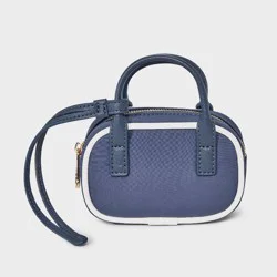 Micro Satchel Bag Charm - Universal Thread™ Blue