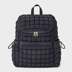 Puffer Backpack - Universal Thread™ Black