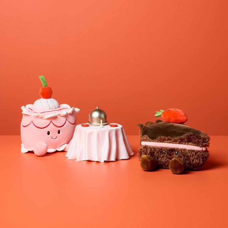 slide 2 of 3, 6" Fancy Cake Plush - Gigglescape™, 1 ct