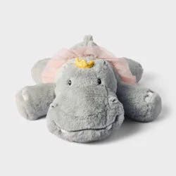 14" Princess Hippo Stuffed Animal - Gigglescape™