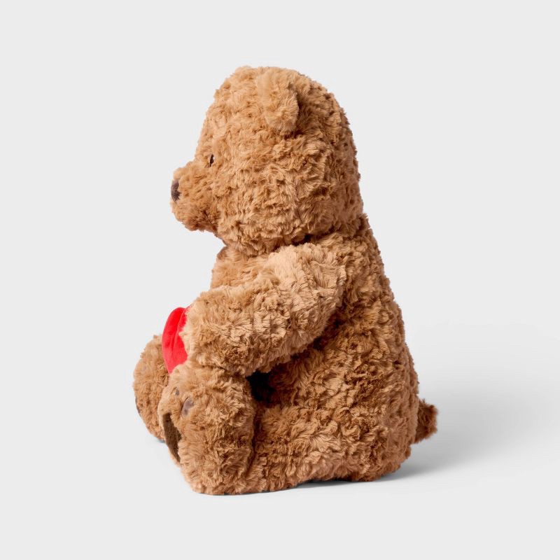 slide 3 of 3, 21" Jumbo Bear with Heart Stuffed Animal - Gigglescape™, 1 ct