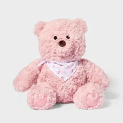 12'' Bear Pink Stuffed Animal - Gigglescape™