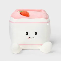 6" Stawberry Milk Plush - Gigglescape™