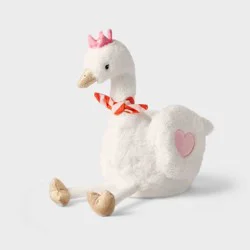 12" Princess Swan Stuffed Animal - Gigglescape™