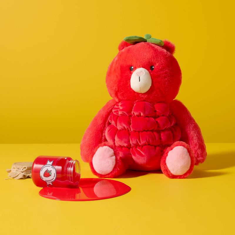 slide 2 of 3, 12" Strawbeary Stuffed Animal - Gigglescape™, 1 ct