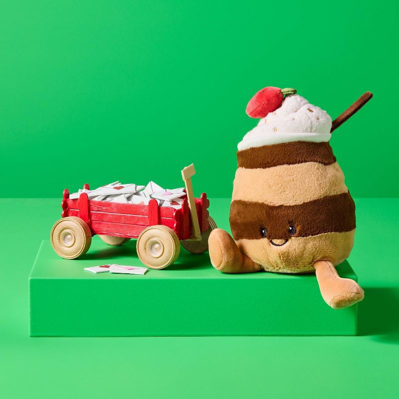 slide 2 of 3, 6" Pudding Plush - Gigglescape™, 1 ct