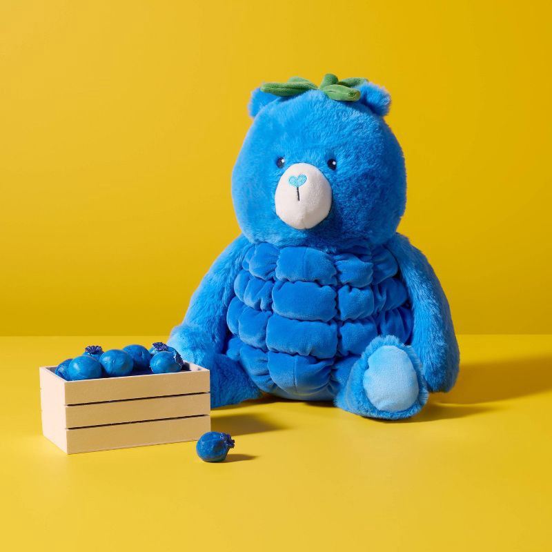 slide 2 of 3, 12" Bluebeary Stuffed Animal - Gigglescape™, 1 ct