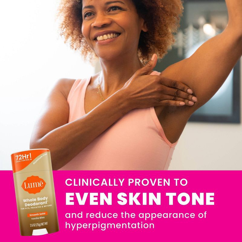 slide 5 of 9, Lume Solid Deodorant Stick - Vanilla Bliss - 2.6oz, 2.6 oz