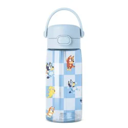 Simple Modern 12oz Plastic Tritan Junior Water Bottle - Bluey Checkmate