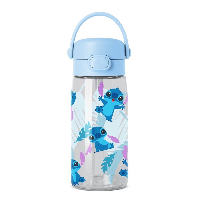 slide 1 of 5, Simple Modern 12oz Plastic Tritan Junior Water Bottle - Tropical Stitch, 12 oz