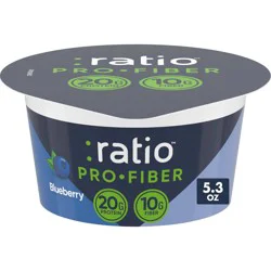 :ratio ProFiber Blueberry Traditional Yogurt - 20g Protein 5.3oz