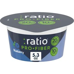 :ratio ProFiber Blueberry Traditional Yogurt - 20g Protein 5.3oz