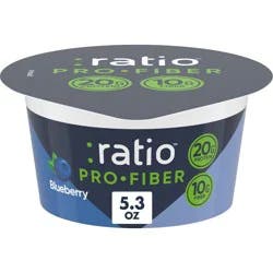 :ratio ProFiber Blueberry Traditional Yogurt - 20g Protein 5.3oz