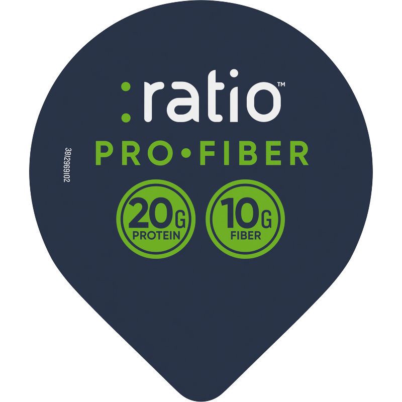 slide 7 of 7, :ratio ProFiber Lemon Meringue Traditional Yogurt - 20g Protein 5.3oz, 20 gram, 5.3 oz