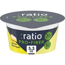 :ratio ProFiber Lemon Meringue Traditional Yogurt - 20g Protein 5.3oz