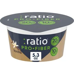 :ratio ProFiber Vanilla Traditional Yogurt - 20g Protein 5.3oz