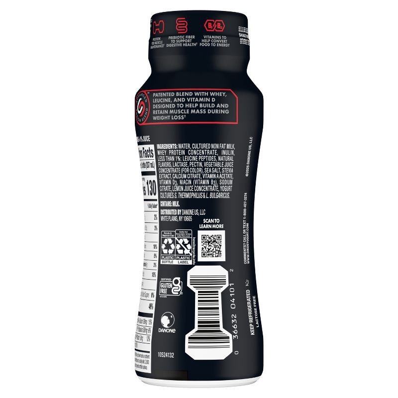 slide 11 of 12, Oikos Fusion Strawberry Cultured Dairy Drink - 7 fl oz, 7 fl oz