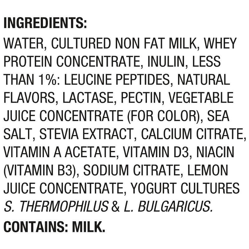 slide 9 of 12, Oikos Fusion Strawberry Cultured Dairy Drink - 7 fl oz, 7 fl oz