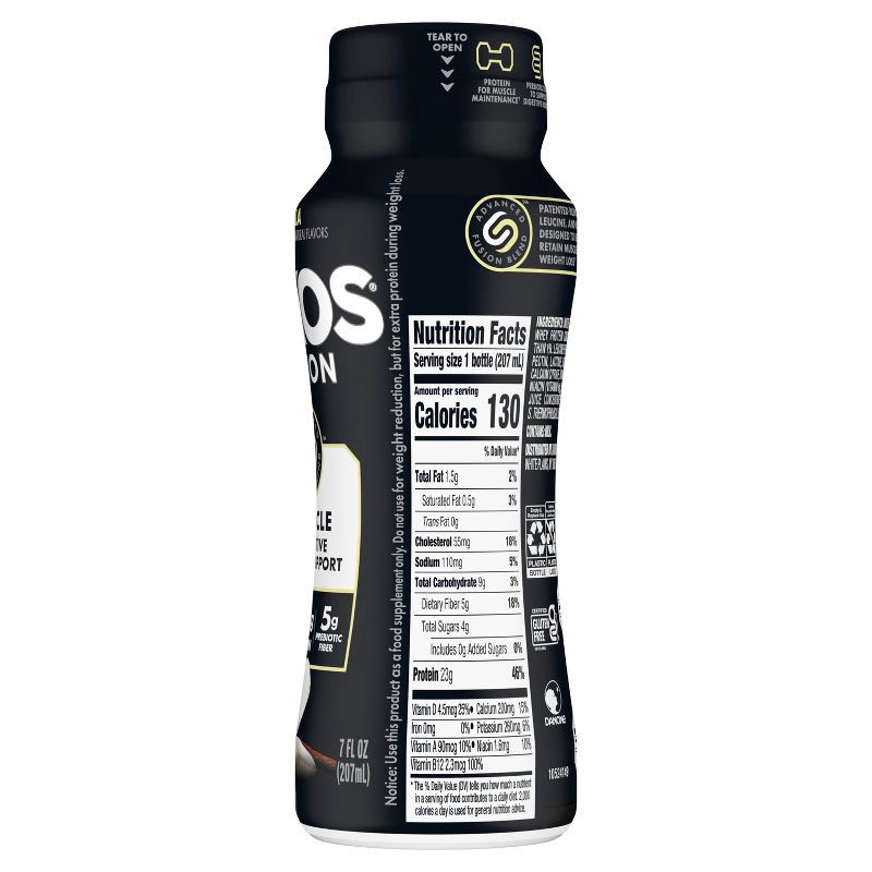 slide 10 of 12, Oikos Fusion Vanilla Cultured Dairy Drink - 7 fl oz, 7 fl oz