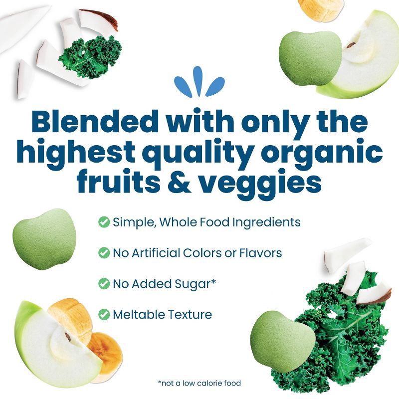 slide 3 of 7, Amara Organic Fruit Bites Baby Snacks - Apple Kale - 0.75 oz, 0.75 oz
