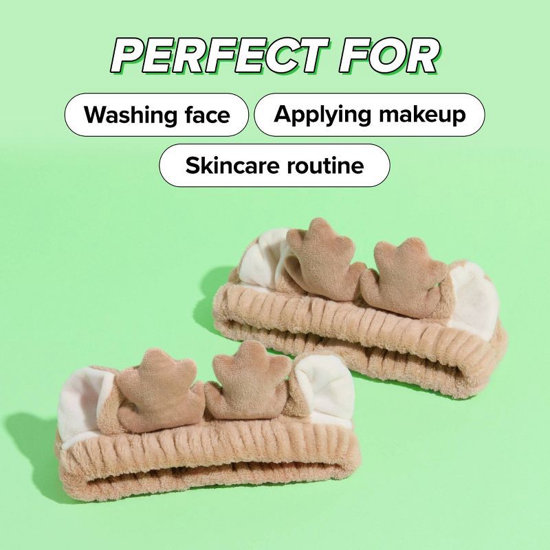 slide 3 of 4, I DEW CARE Spa Headband - Reindeer, 1 ct