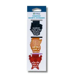 Kingdom of Threads Romantasy Reader Magnetic Bookmark 3-Pack