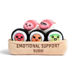 What Do You Meme? Emotional Support Pals Sushi Stuffed Animals