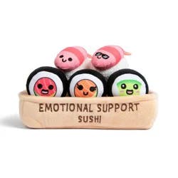 What Do You Meme? Emotional Support Pals Sushi Stuffed Animals