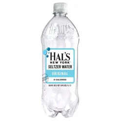 Hal's New York Original Seltzer Sparkling Water - 1L