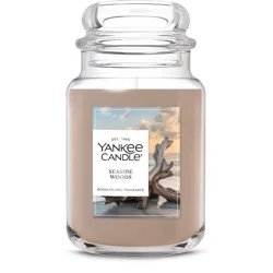Original Large Seaside Woods Jar Candle 22oz - Yankee Candle