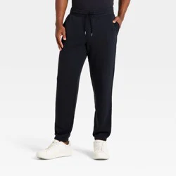 Men's French Terry Joggers - All In Motion™ Black XL