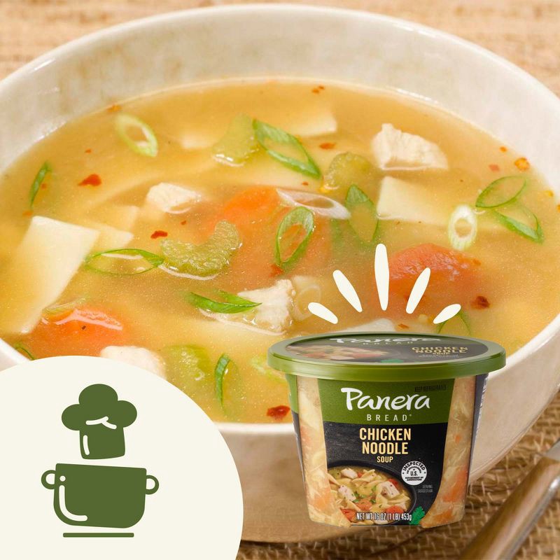 slide 3 of 6, Panera Bread Chicken Noodle Soup - 32oz, 32 oz