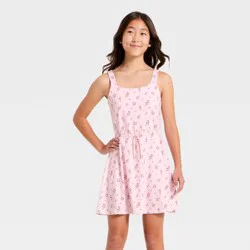 Girls' Knit Active Dress - All In Motion™ Light Pink M
