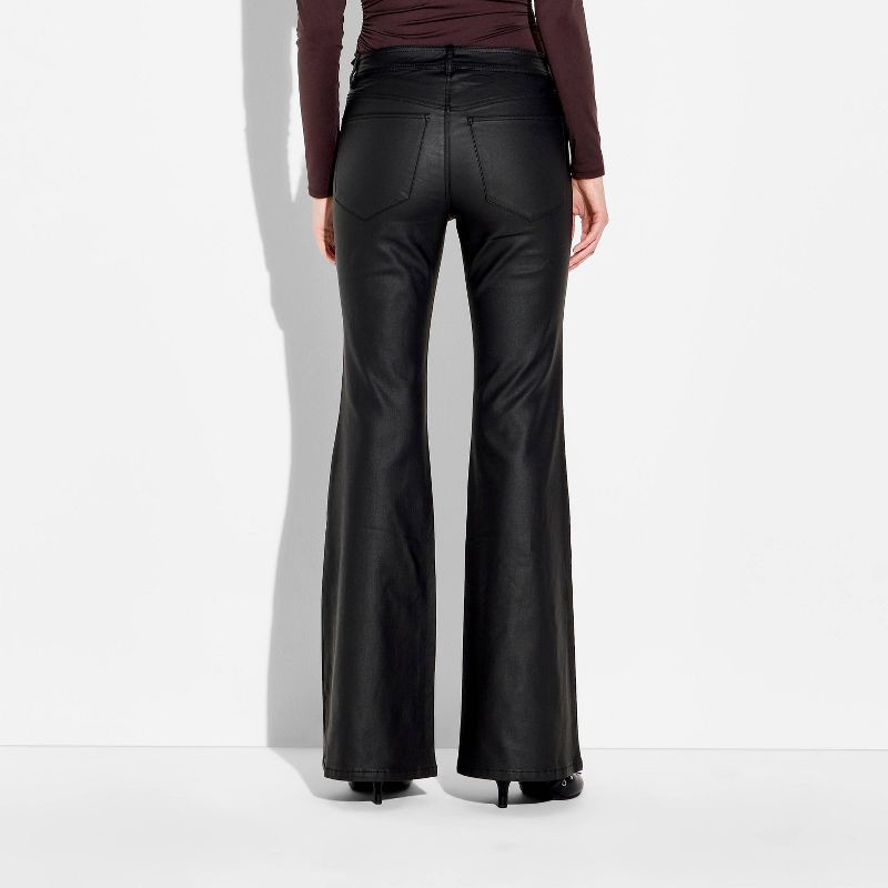 slide 3 of 3, Women's Flare Pants - Wild Fable™ Black XS, 1 ct
