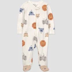 Carter's Just One You® Baby Boys' Animals Sleep N' Play - Ivory Newborn