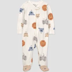 Carter's Just One You® Baby Boys' Animals Sleep N' Play - Ivory 9M