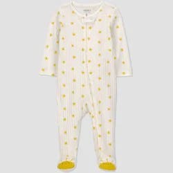 Carter's Just One You® Baby Sun Graphic Footed Pajamas - Yellow Newborn