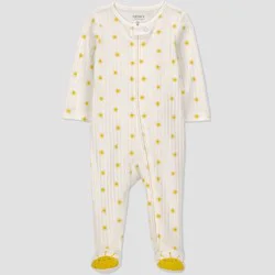 Carter's Just One You® Baby Sun Graphic Footed Pajamas - Yellow 6M