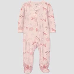 Carter's Just One You® Baby Girls' Scenic Horses Sleep N' Play - Pink Newborn