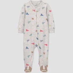 Carter's Just One You® Baby Boys' Sports Graphic Sleep N' Play - Gray 6M